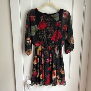 Alice + Olivia floral dress